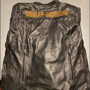 Harley Davidson Leather Riding coat